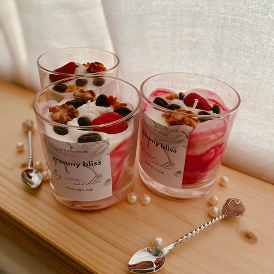 Creamy Bliss - desszert szójagyertya