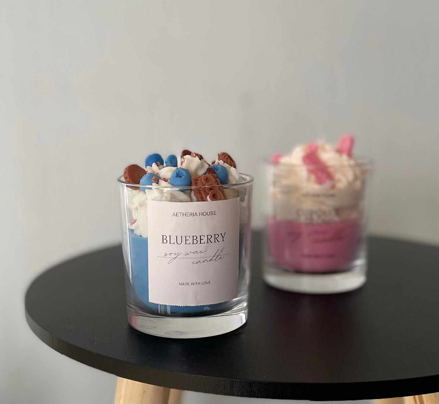 Cupcake Glow - Blueberry gyertya csomag