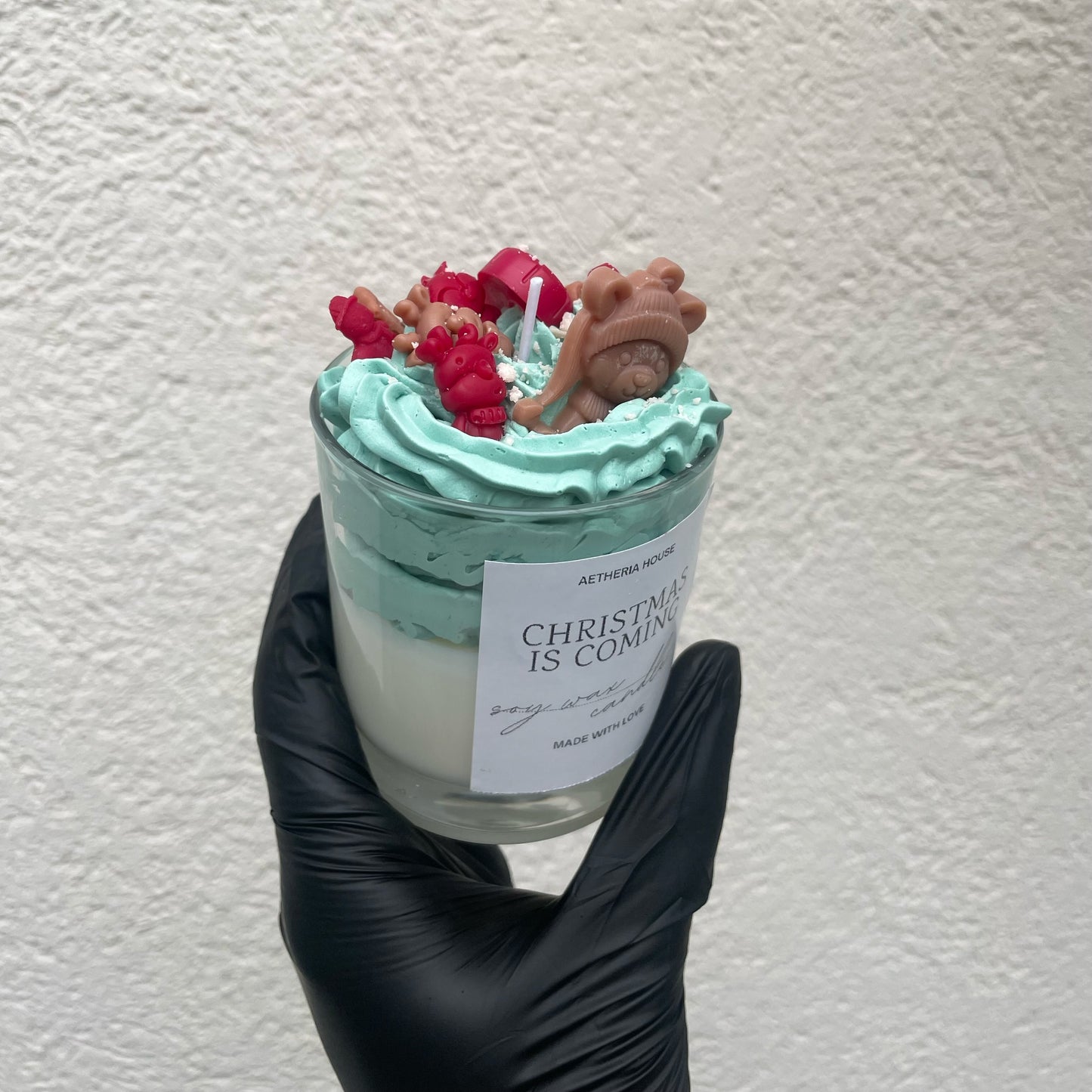 Karácsonyi szójagyertya- Christmas is Coming