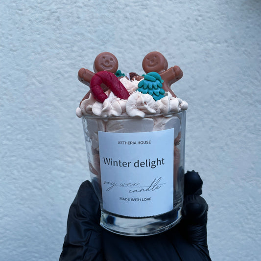 Karácsonyi szójagyertya - Winter Delight