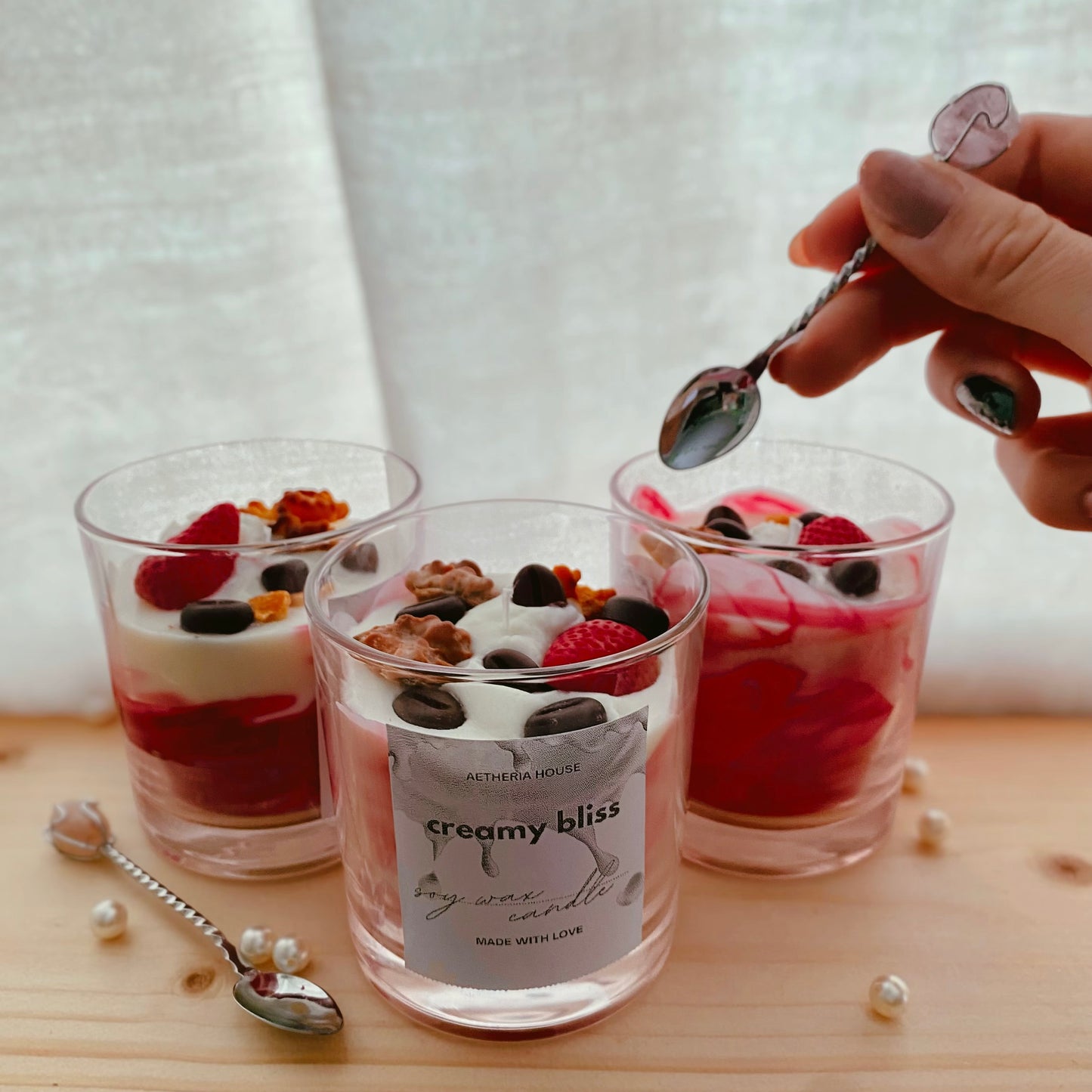 Creamy Bliss - desszert szójagyertya