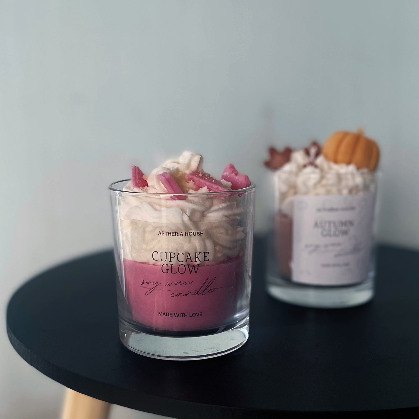 Desszert szójagyertya csomagban - Autumn Glow - Cupcake Glow