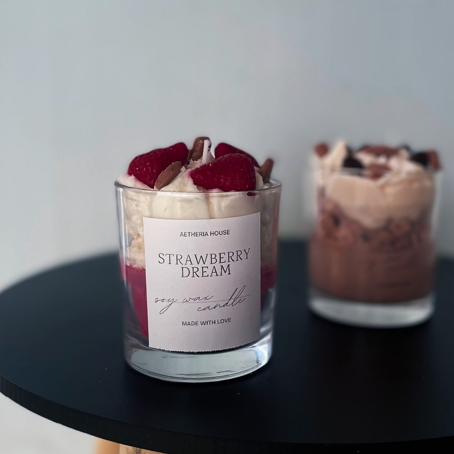 Desszert Szójagyertya csomag- Cookie Delight - Strawberry Dream