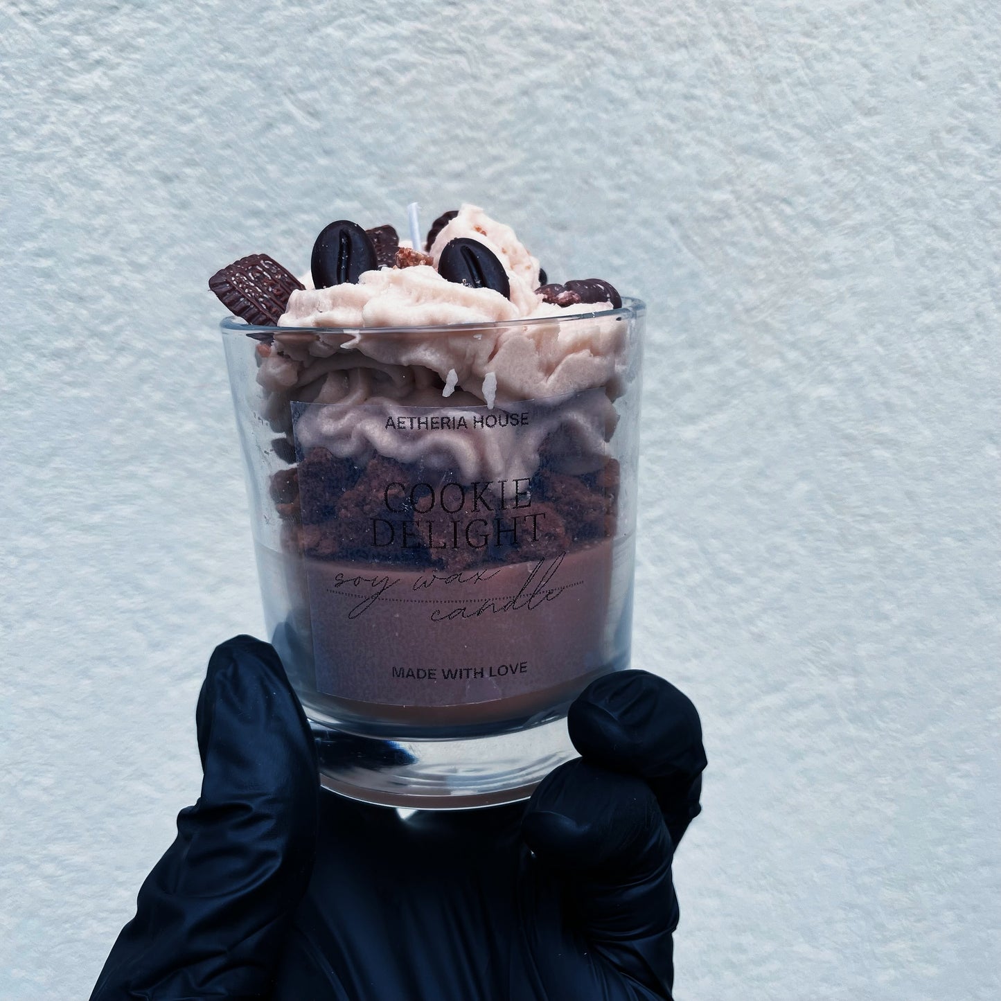 Szója desszert gyertya Cookie Delight