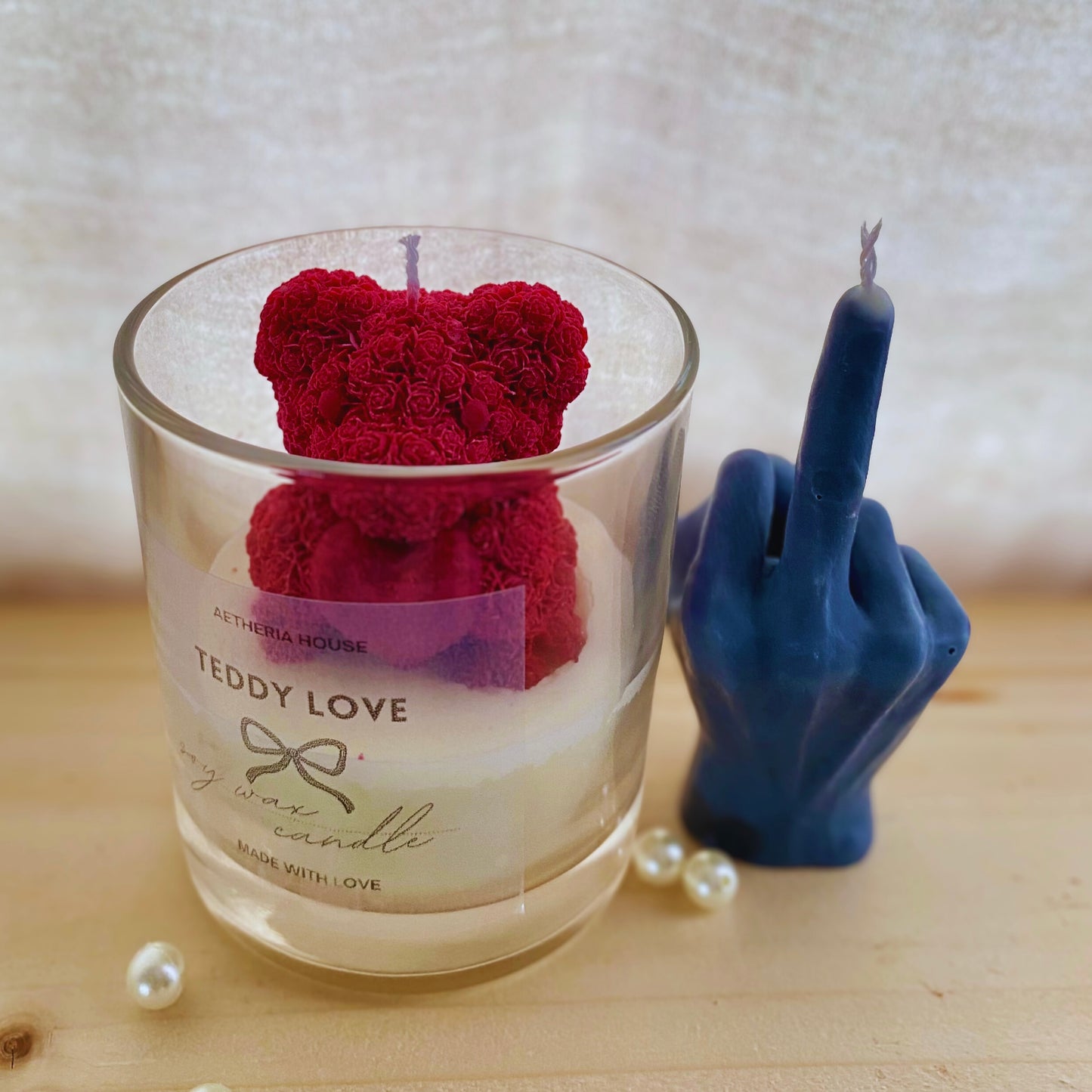 Vicces Valentin napi gyertya csomag