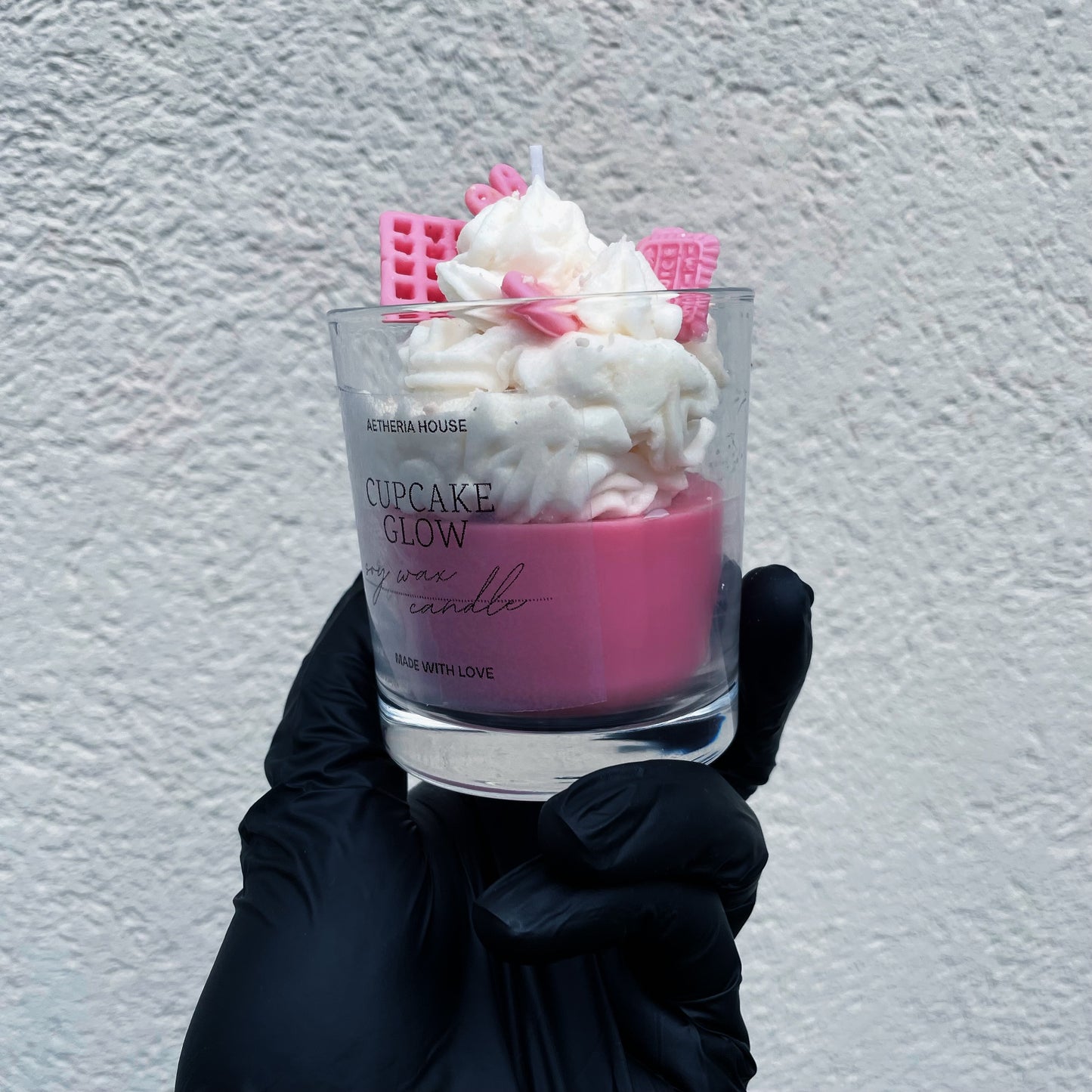 Szója gyertya Cupcake Glow