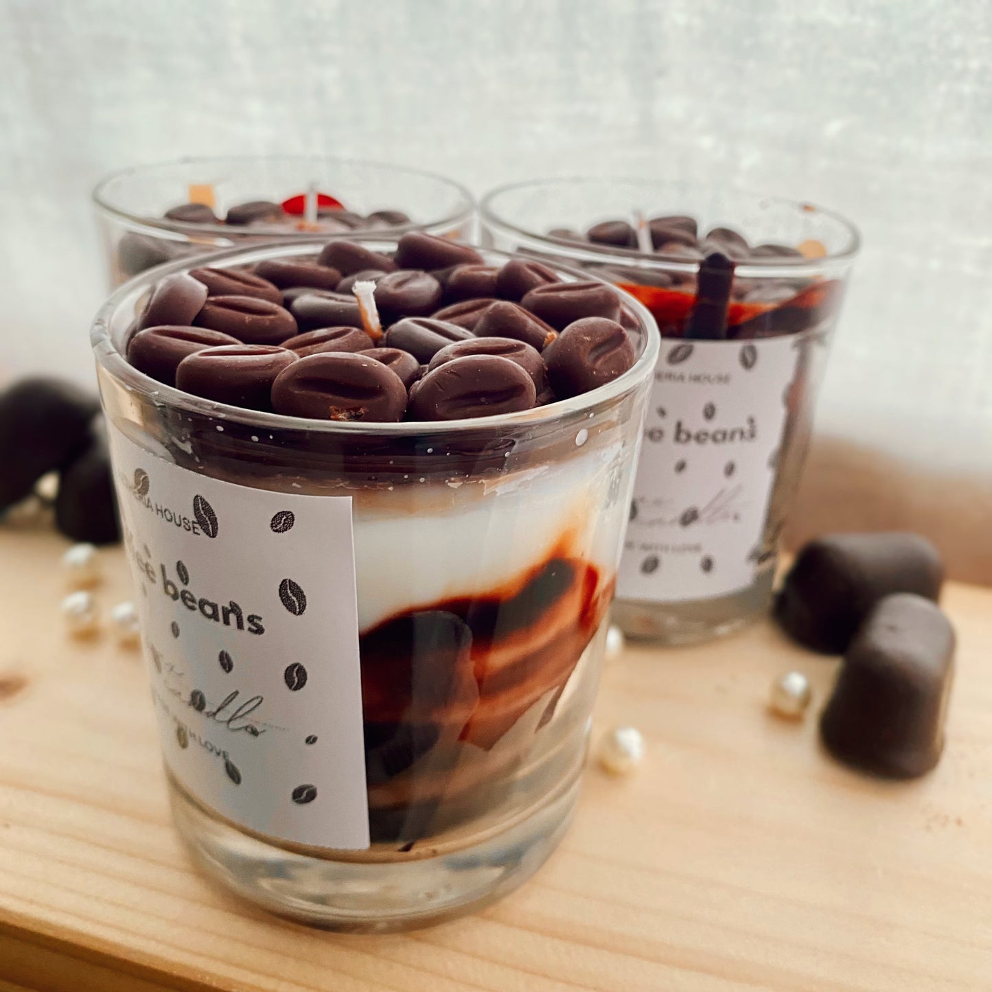 Coffee Beans - desszert szójagyertya