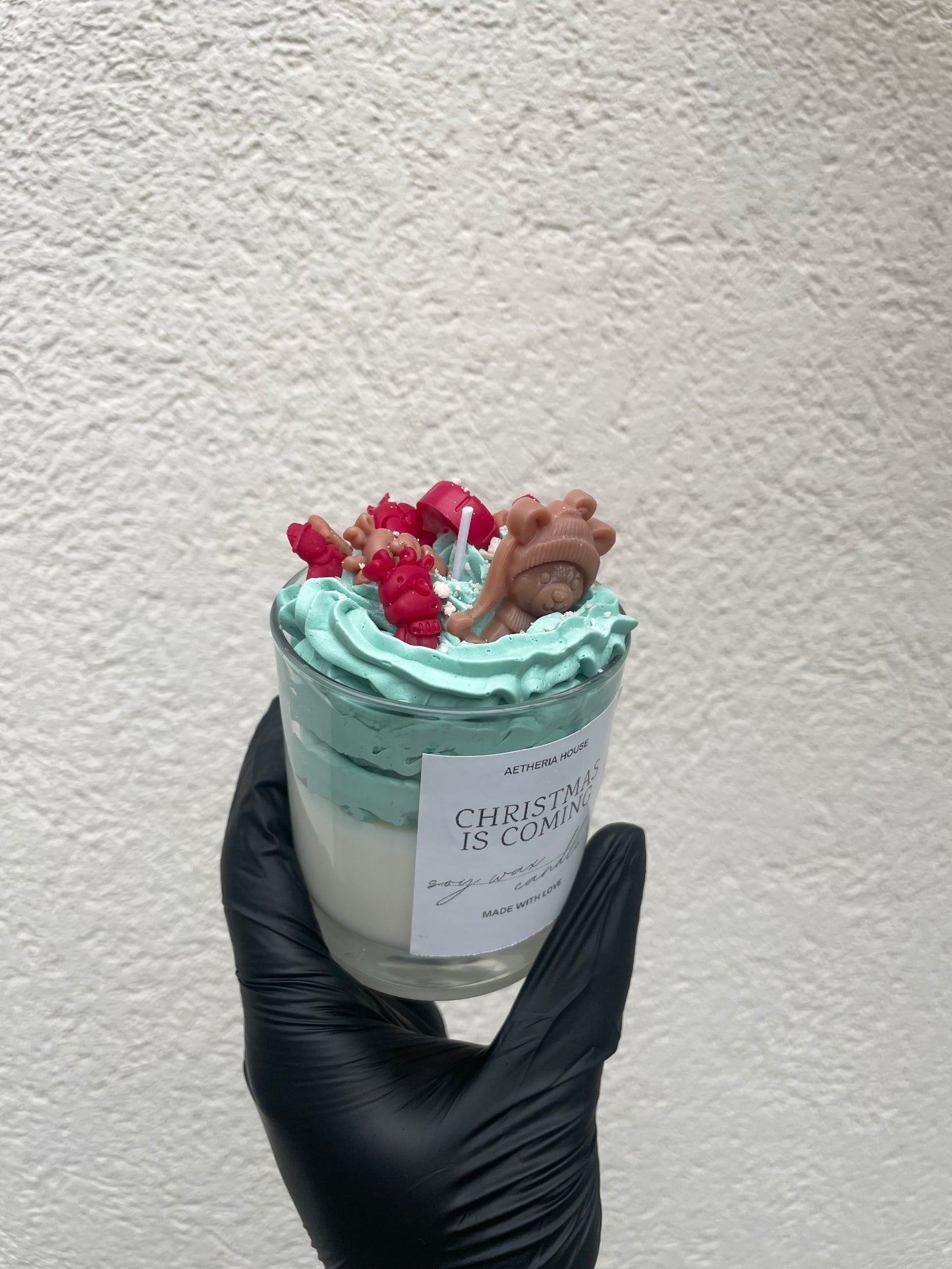 Karácsonyi szójagyertya- Christmas is Coming