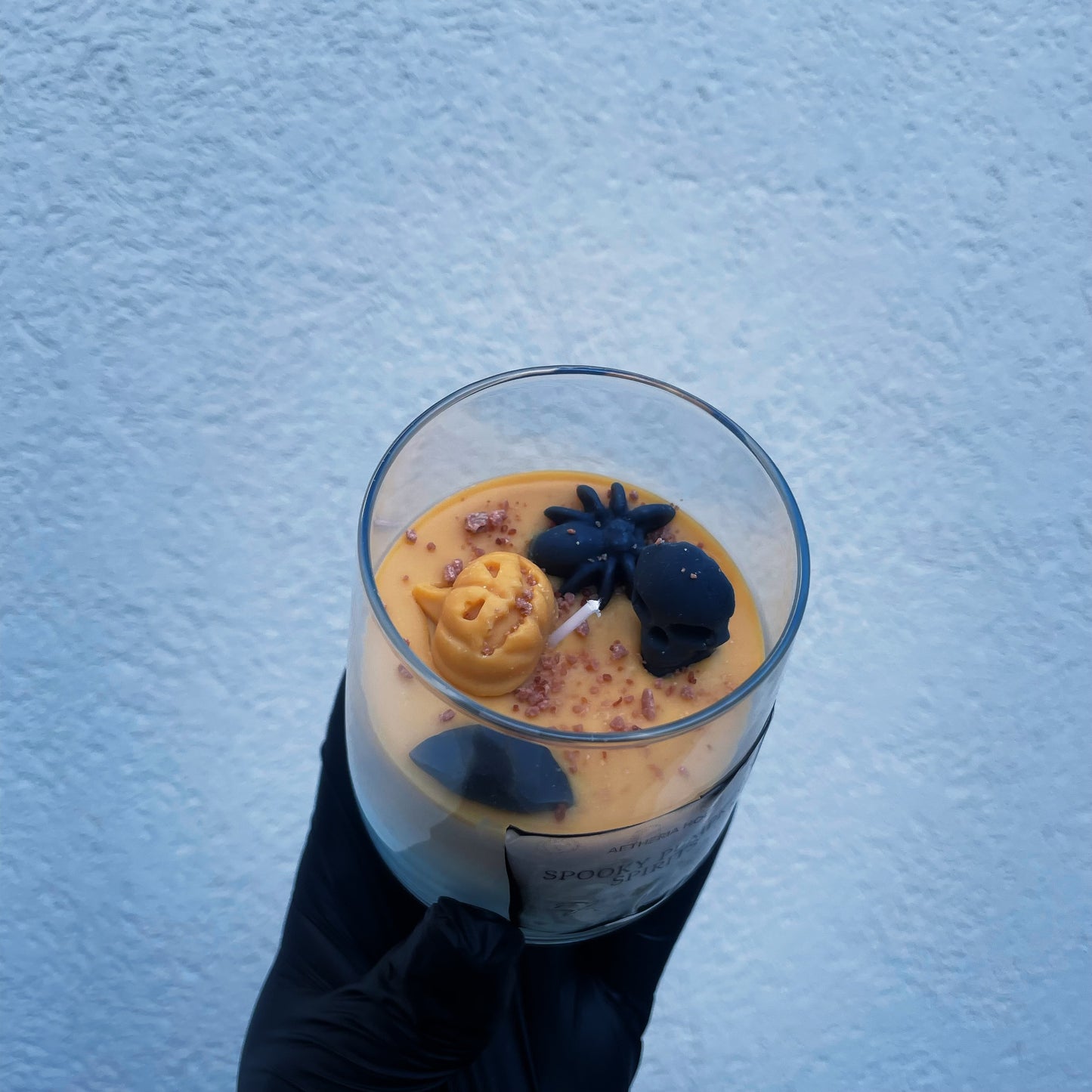 Halloween szójagyertya