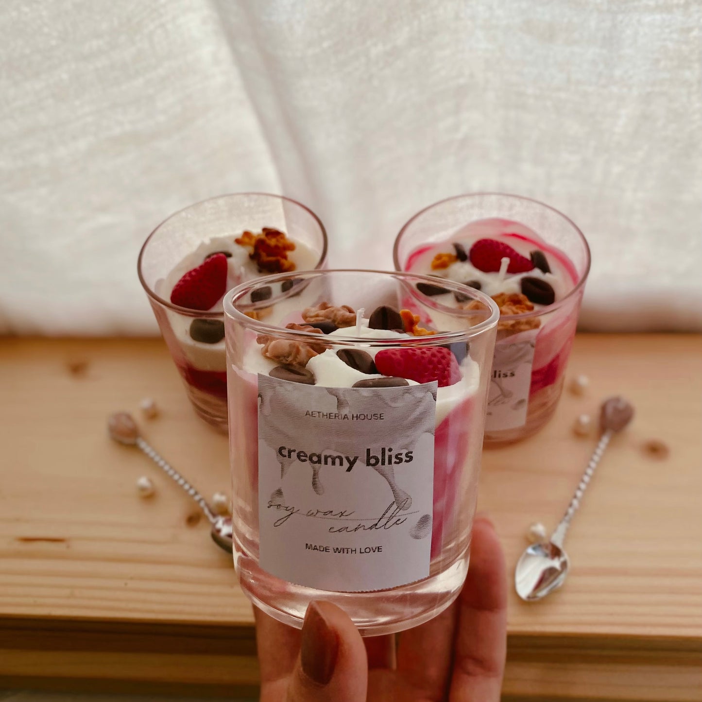 Creamy Bliss - desszert szójagyertya