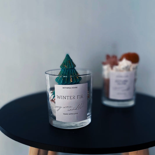 Autumn Glow - Winter Fir Szójagyertya csomagban