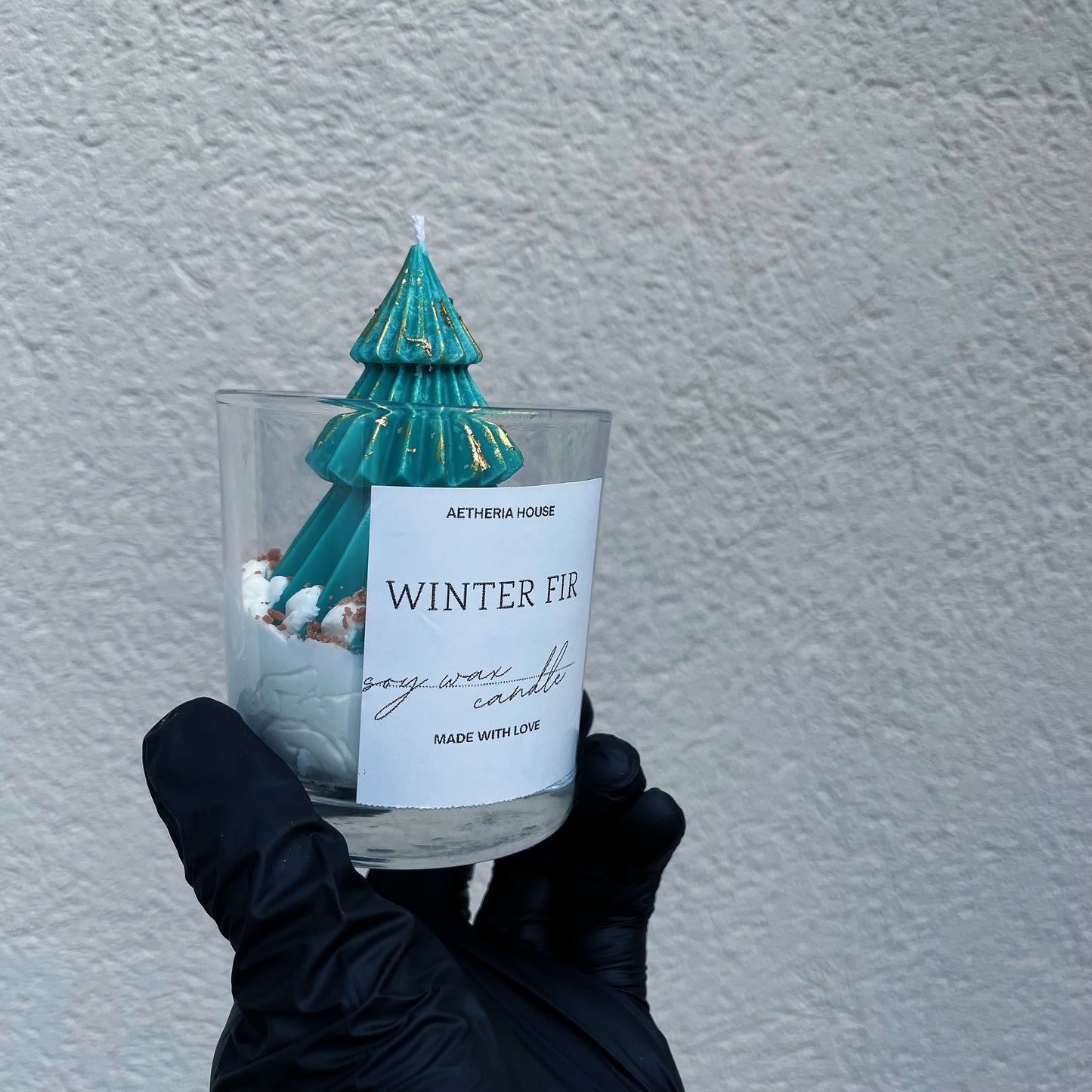 Karácsonyi Szójagyertya - Winter Fir