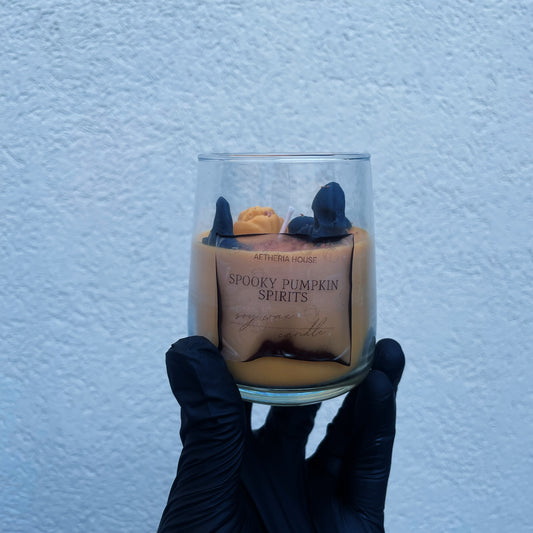 Halloween szójagyertya