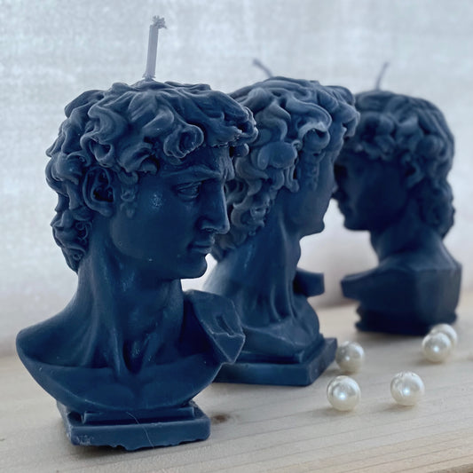 Dávid szobor formagyertya - Választható színekben