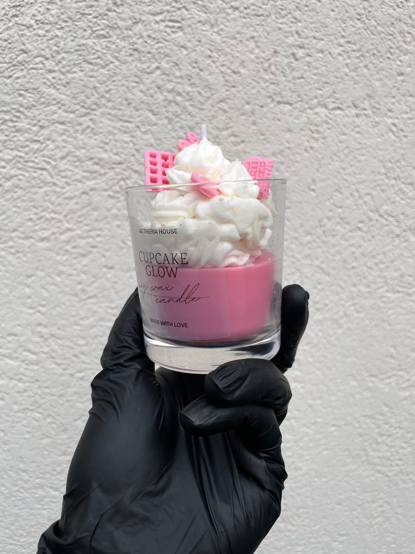 Szója gyertya Cupcake Glow