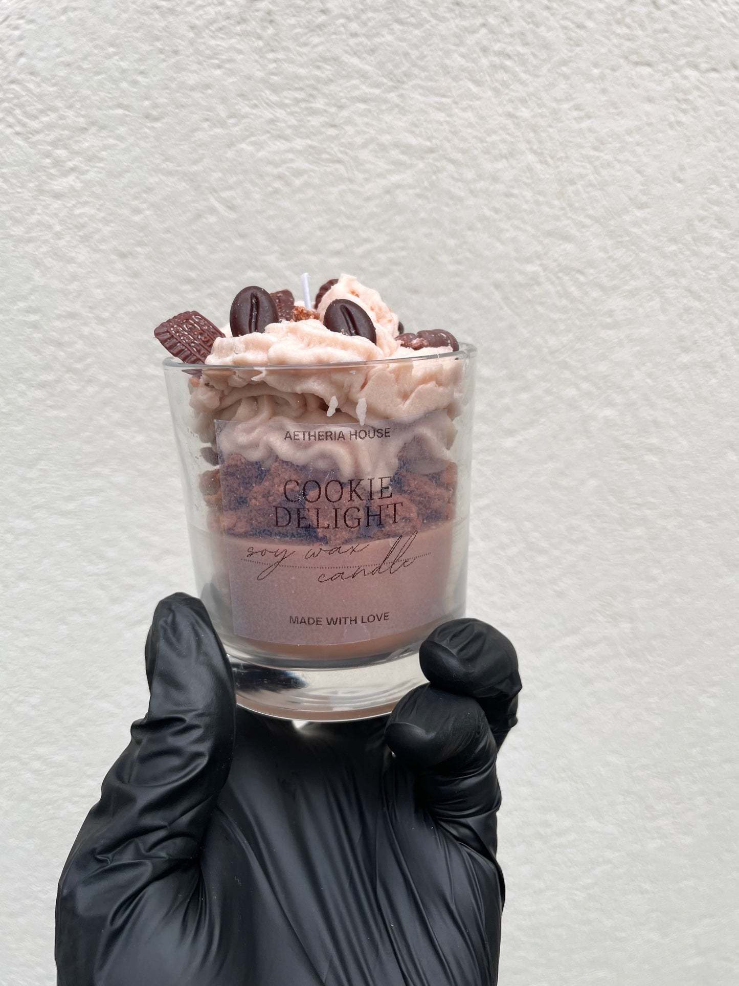 Szója desszert gyertya Cookie Delight