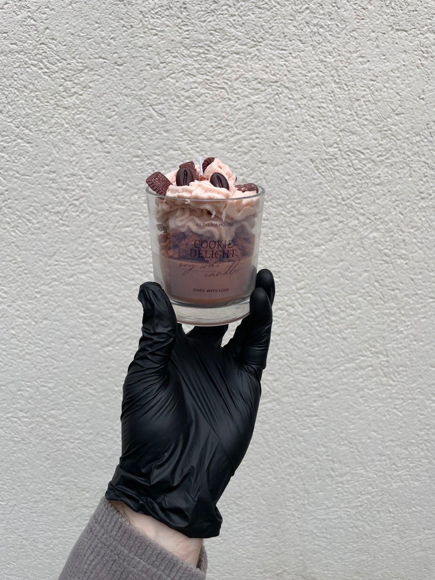 Szója desszert gyertya Cookie Delight