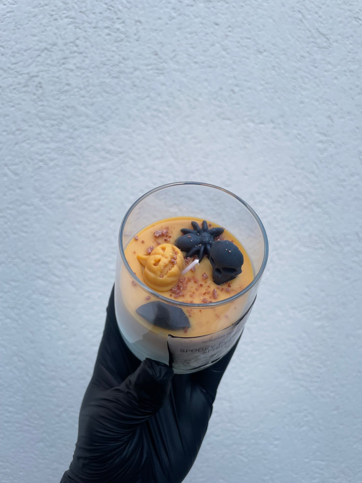 Halloween szójagyertya