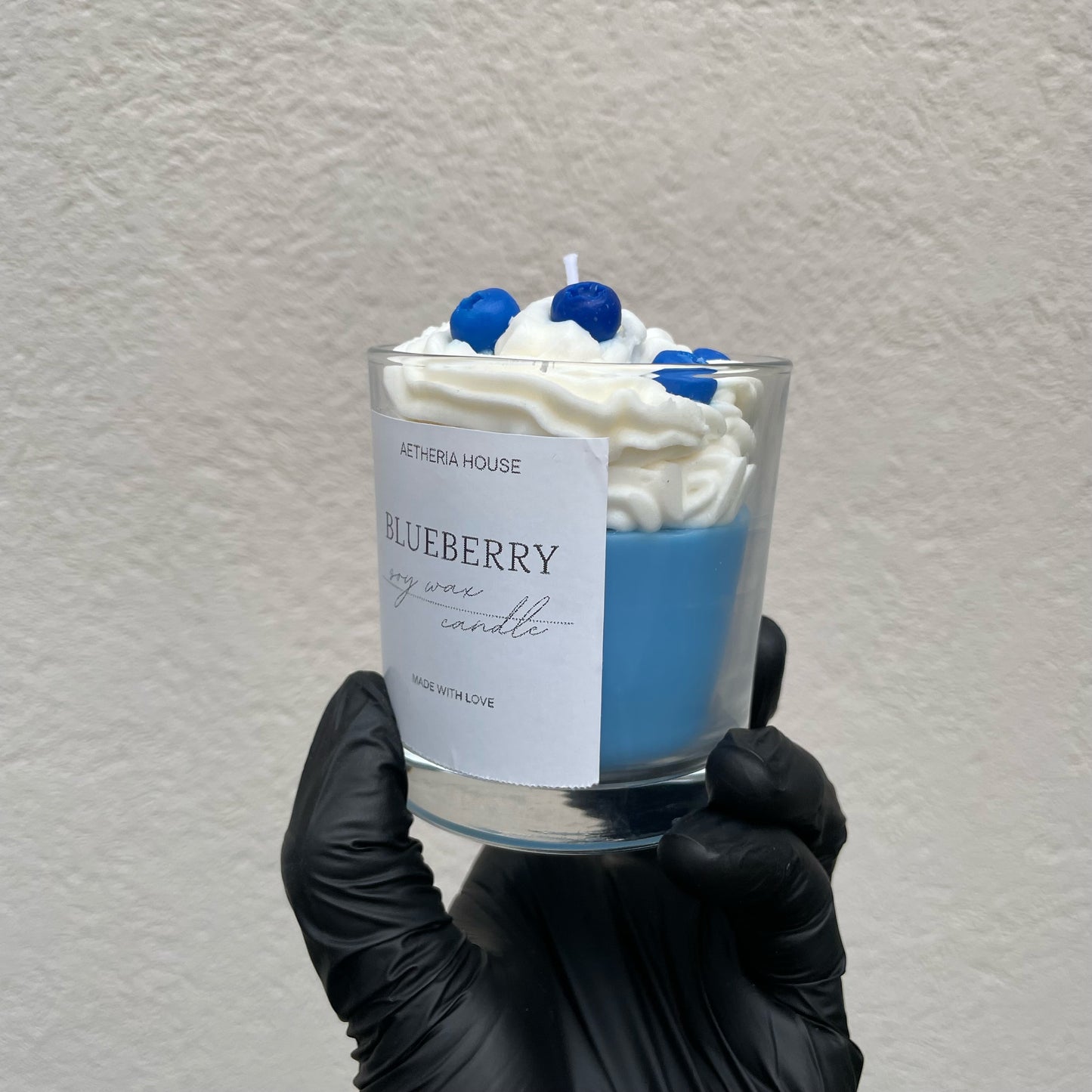 Blueberry desszert szójagyertya
