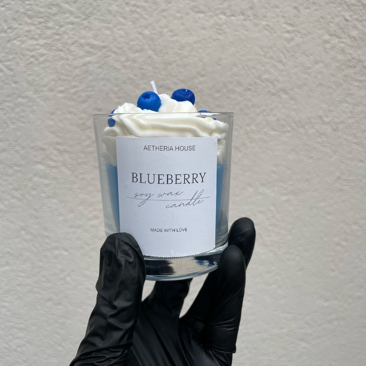 Blueberry desszert szójagyertya